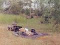 Captured Viet Cong supplies, Thanksgiving, 1970