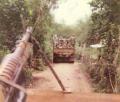 Tactical truck convoy east of LZ Dottie